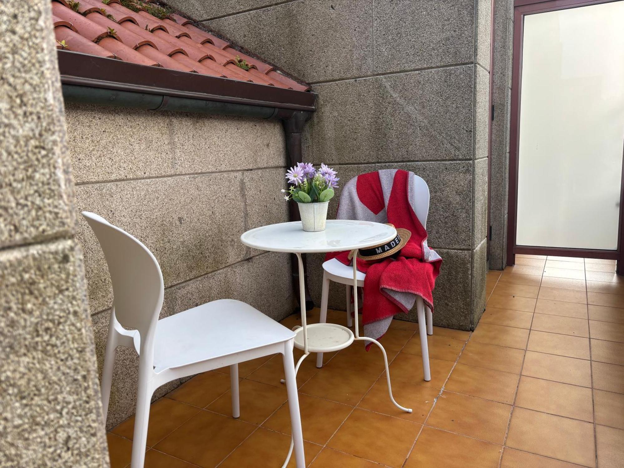Apartamento Desconectaengalicia Atico Terraza Playa Panadeira Sanxenxo Exterior foto